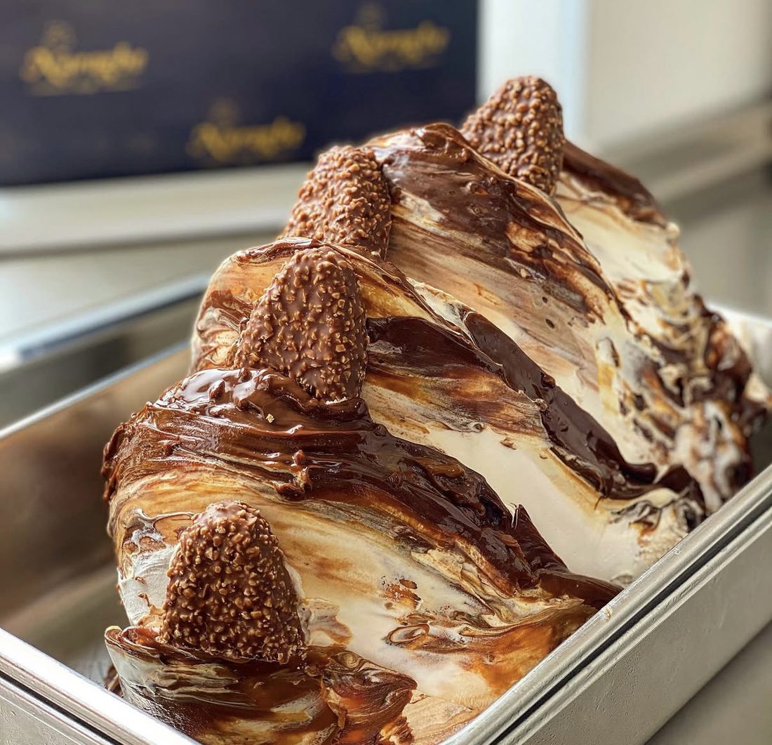Maxi-King-Eis mit Schokolade